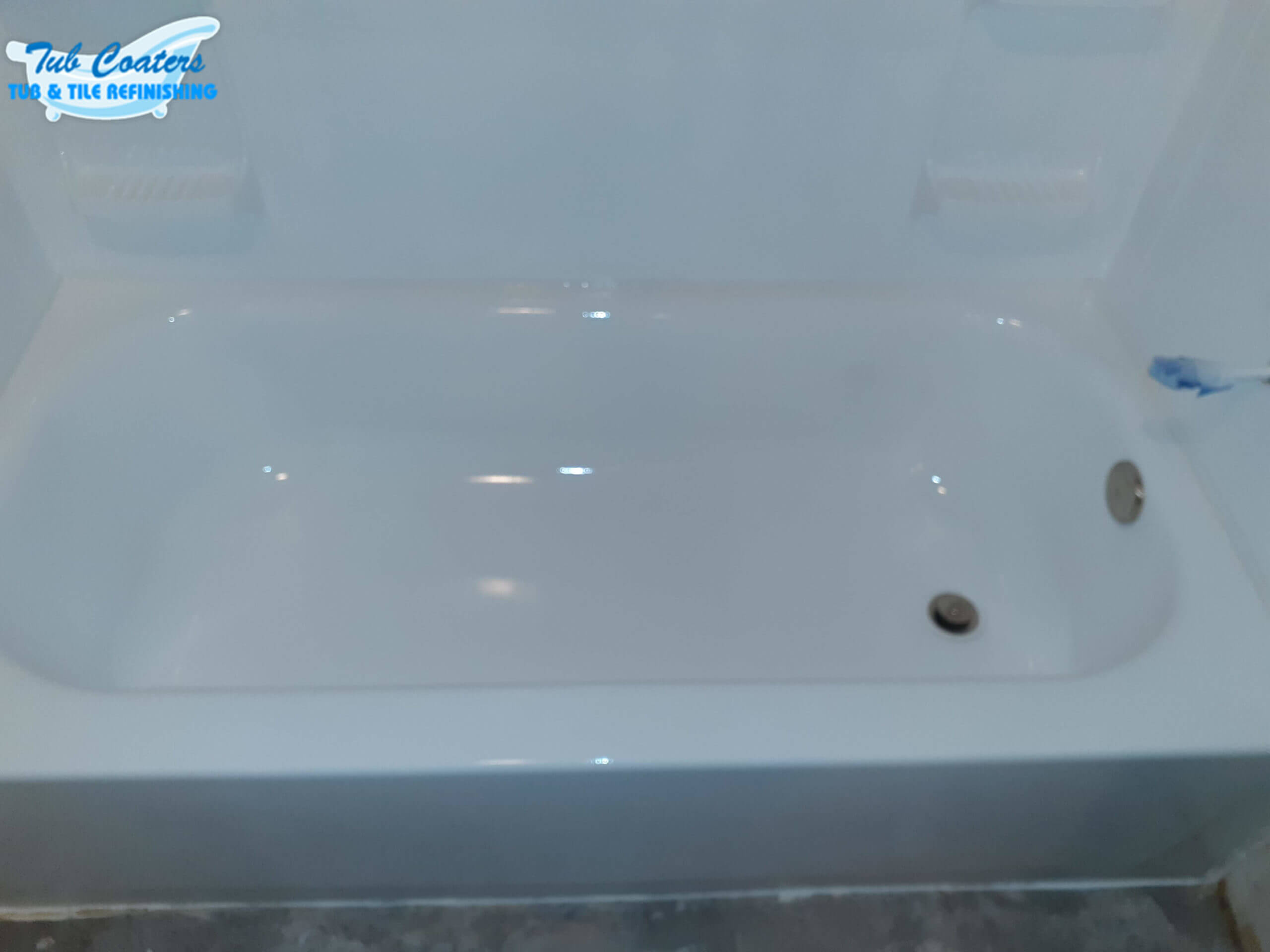 Tub after coating